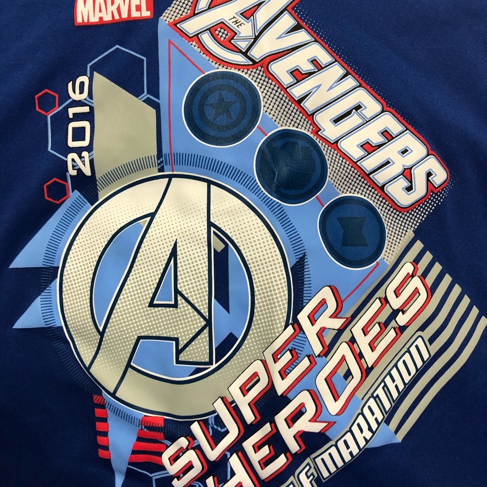 New 2016 Marcel Avengers half marathon Disney